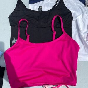 Two VS PINK Active Sports Bras SMALL
